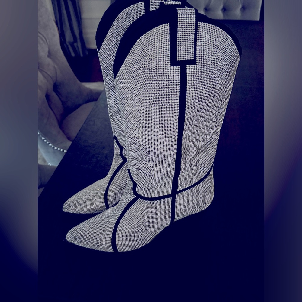 ELENA IACHI Cowboy Boot - never worn